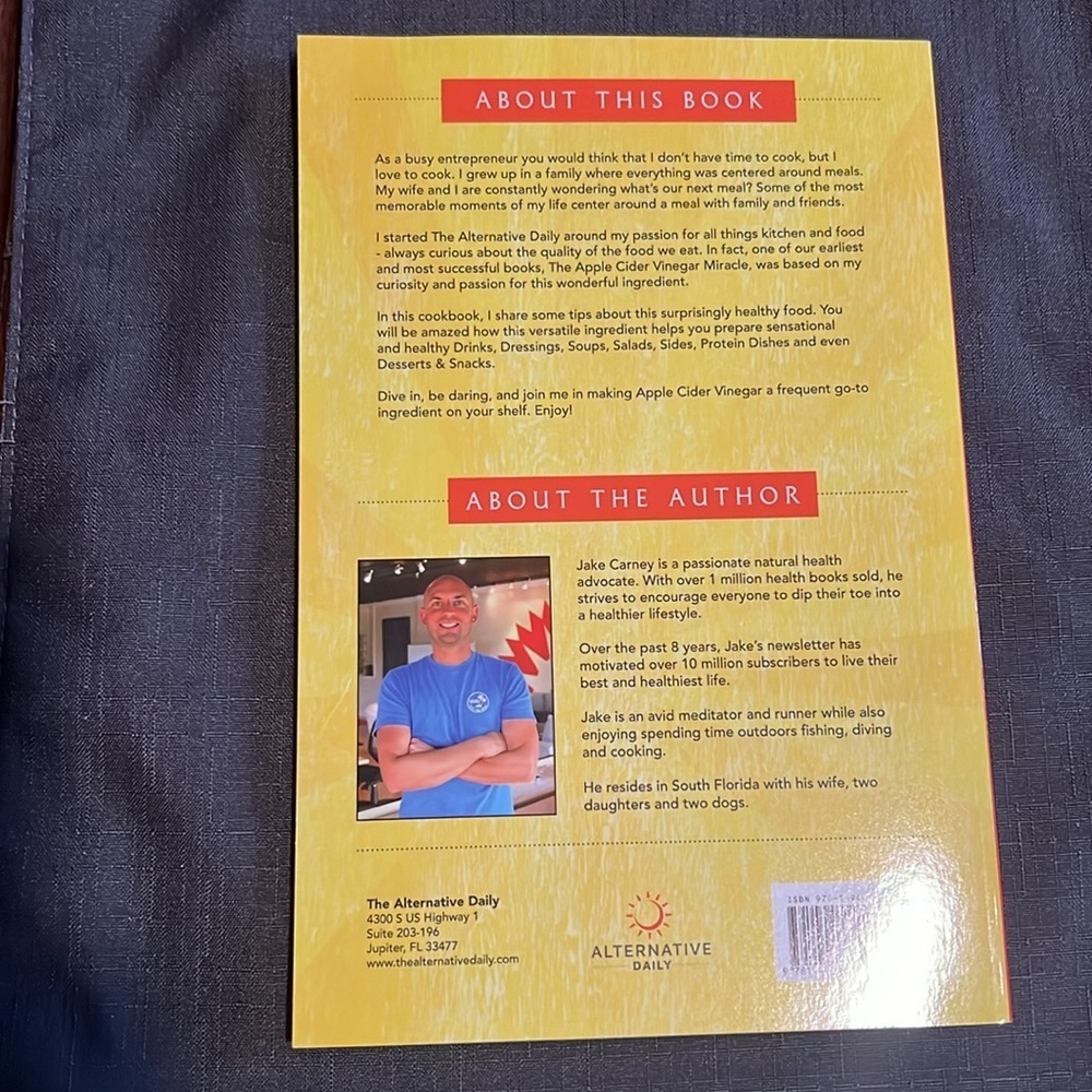 Apple Cider Vinegar Miracle Cookbook - Picture 2 of 2